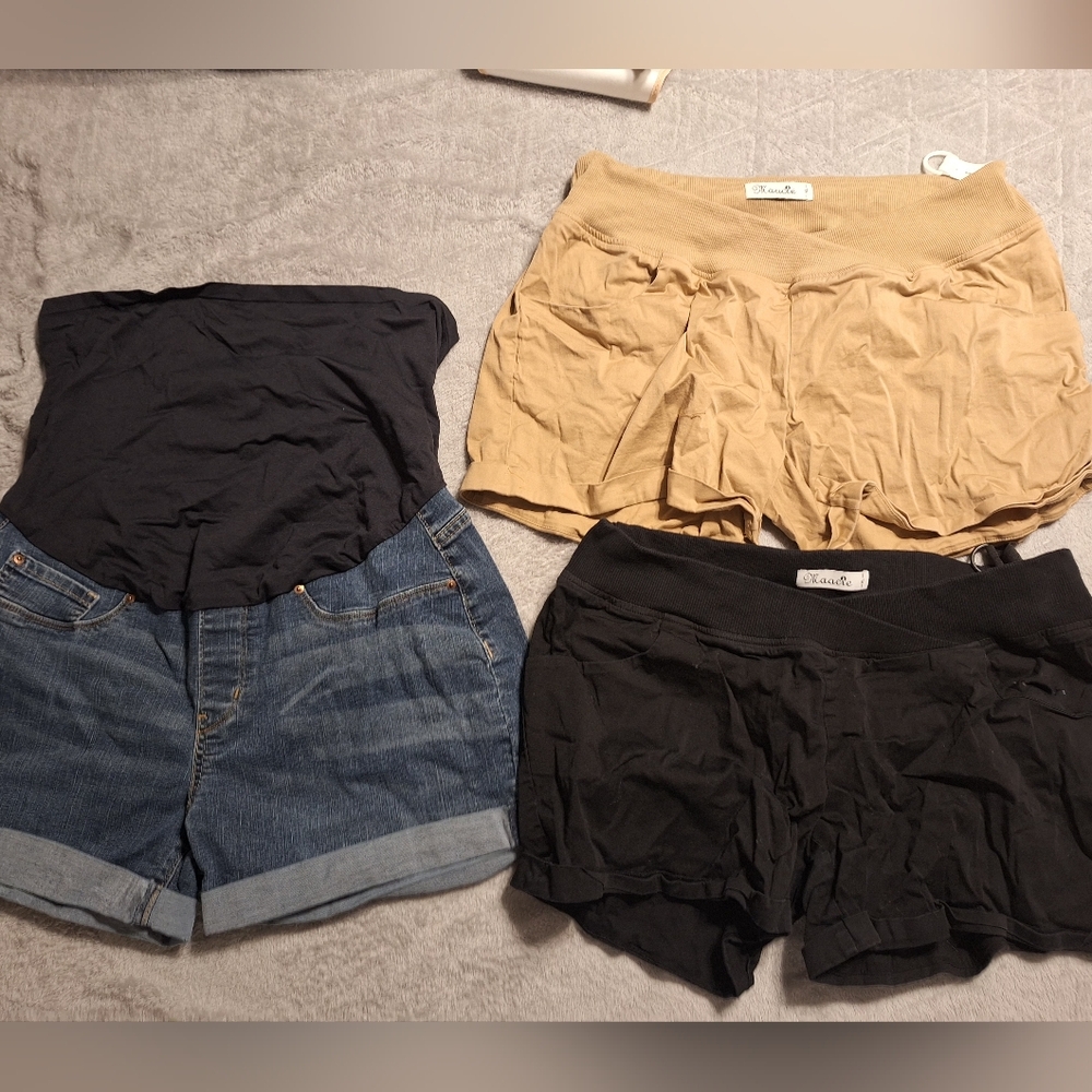 XL 2 Pair Below Belly Maternity Shoets, 1 Over Belly